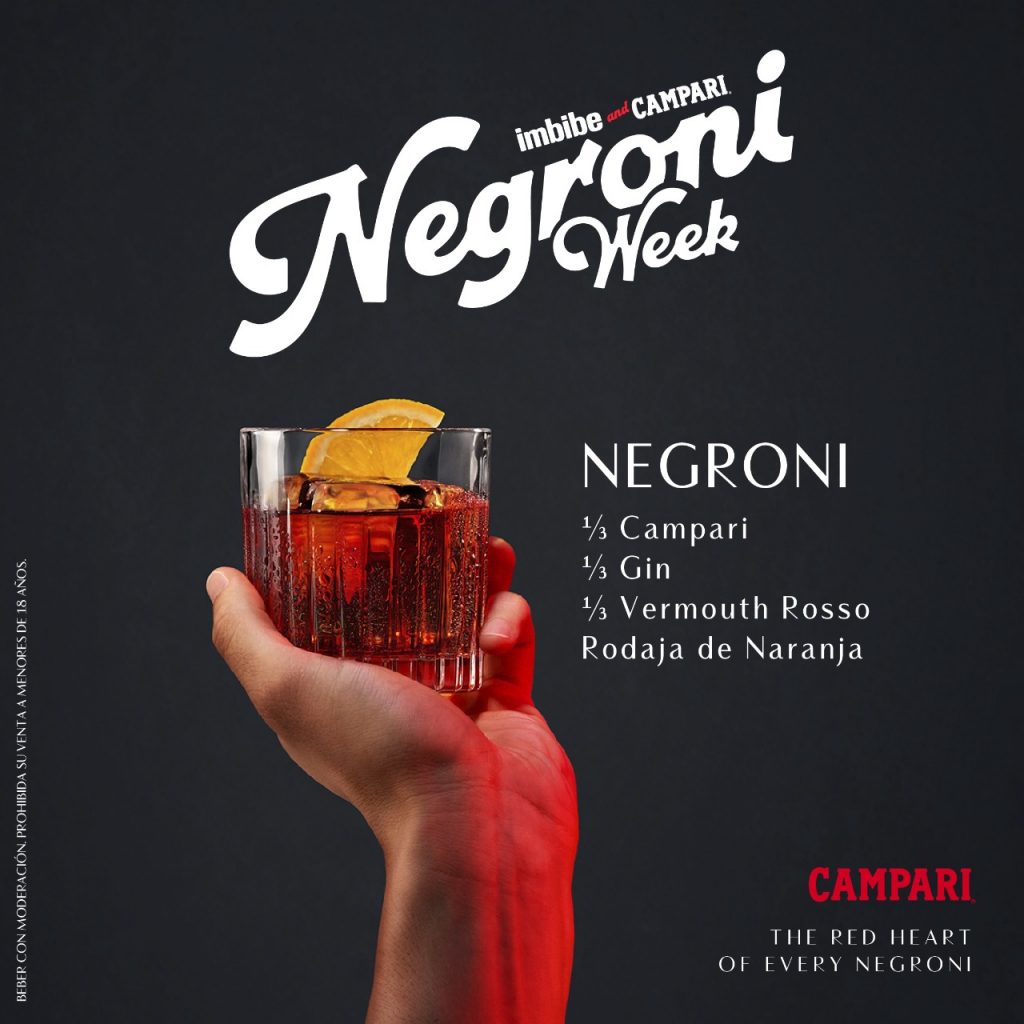 Negroni Week, llega la 10ma edición del evento Campari|El magazine de vinos, gastronomía y lifestyle para las mentes inquietas