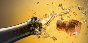 Como guardar una sidra o champagne descorchado