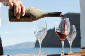 Vinos bajo el mar