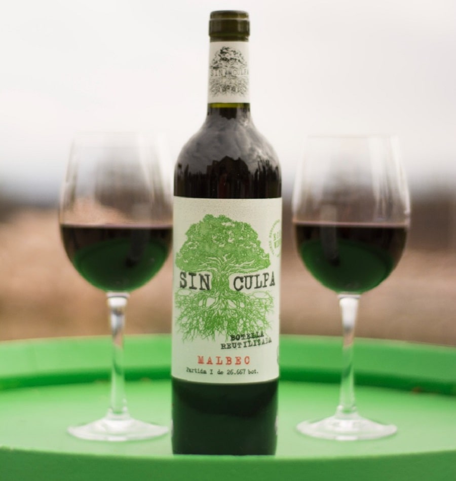Llega Sin culpa, ECO WINE con botellas reutilizadas | El magazine de vinos, gastronomía y lifestyle para las mentes inquietas