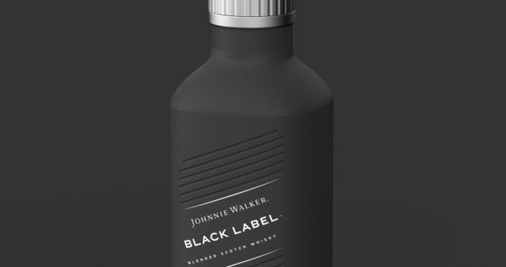 Un gran paso para el whisky: Johnnie Walker presenta su primera botella de papel